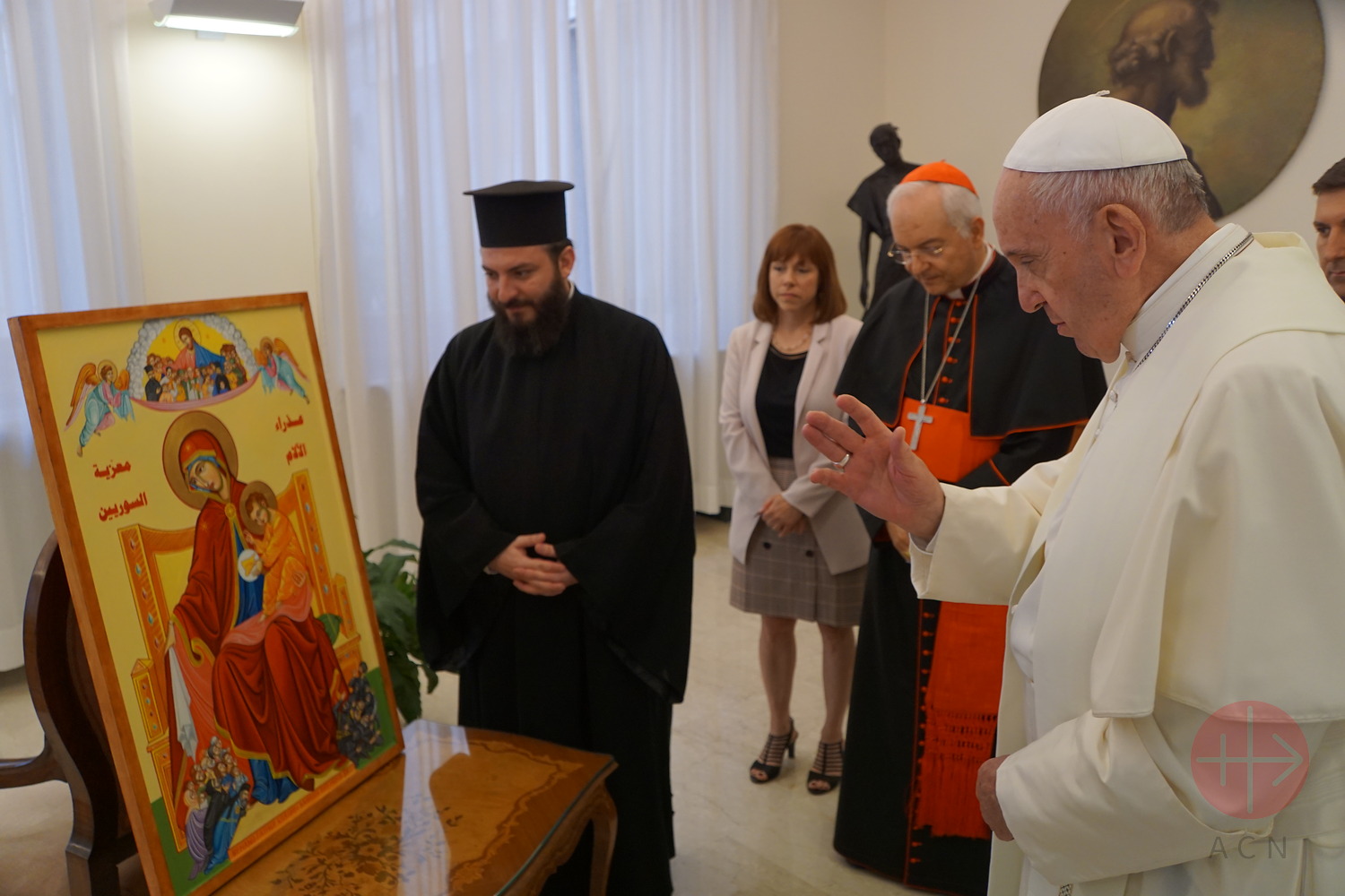 Papa bencide el icono