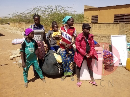 Burkina Faso familias de catequistas de Dori