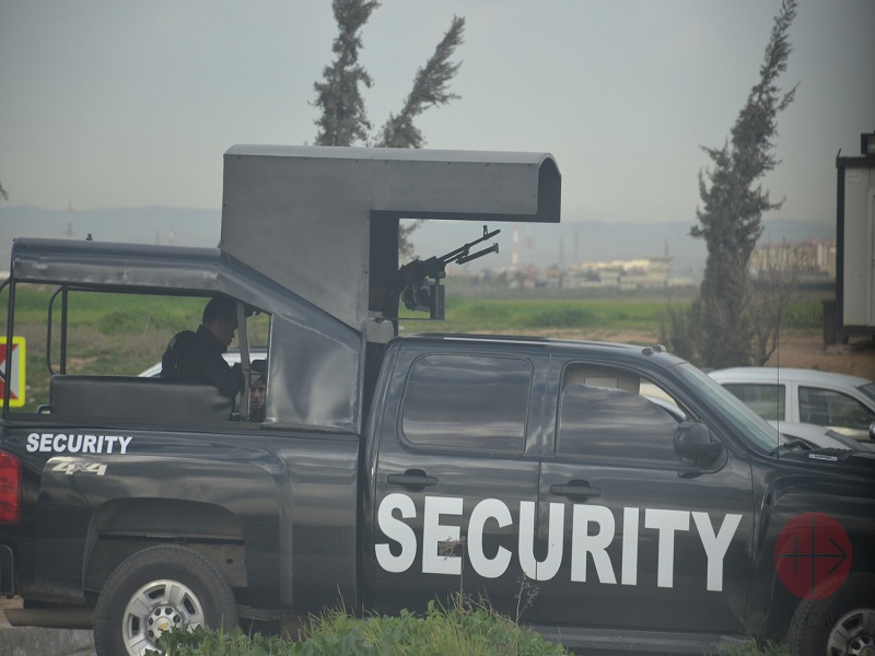 Irak camioneta de seguridad web