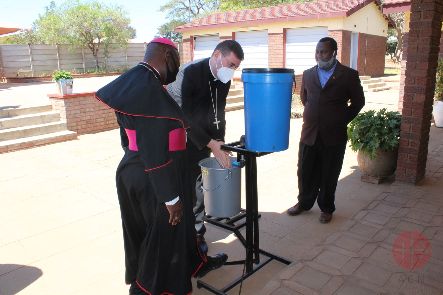 Zimbabwe dispensador de agua