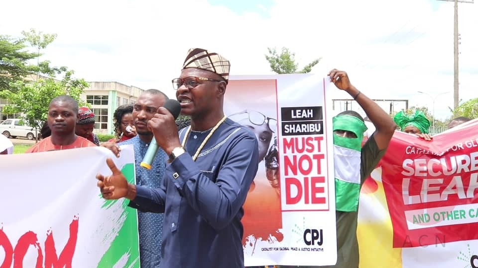 Nigeria protestas por Leha Sharibu