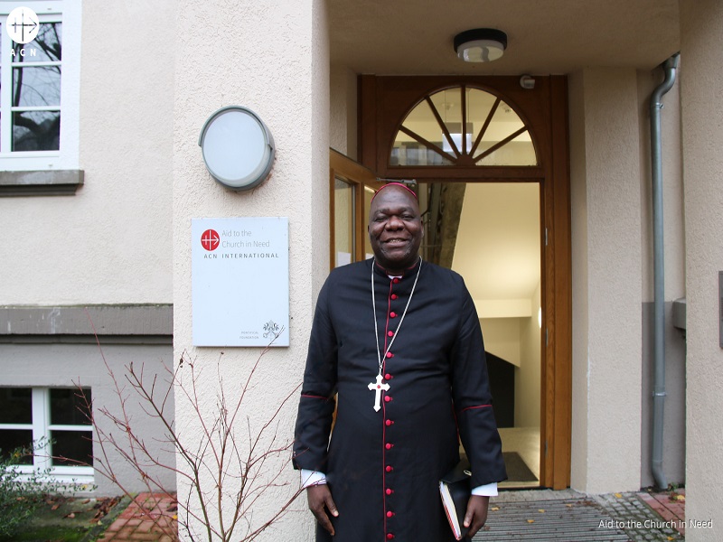 Nigeria obispo auxiliar Joseph Bakeni de Maiduguri