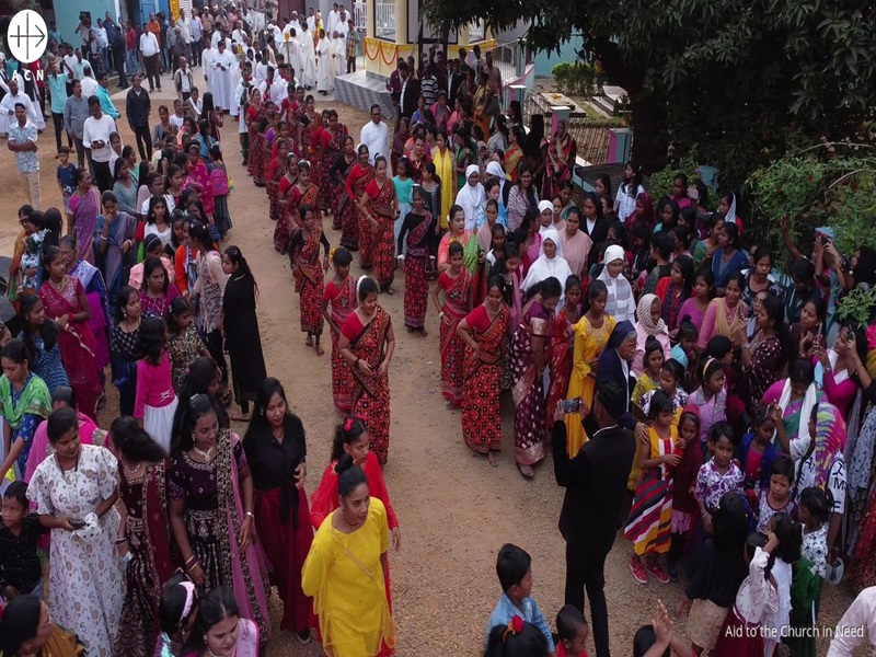 Santuario mariano en Balasore, India
